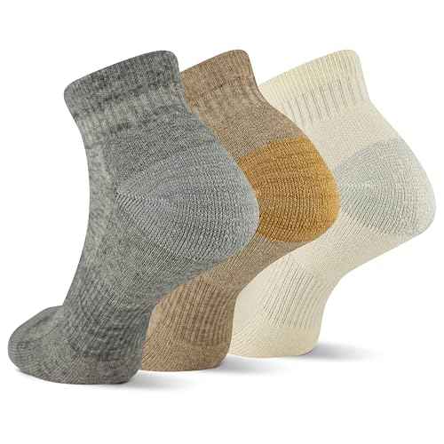 Merrell Women's 3 Pack Performance Hiker Socks (Low Cut Tab/Quarter/Crew)