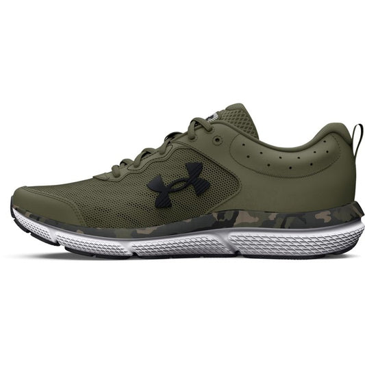 Under Armour Men's Charged Assert 10 Camo, (300) Marine OD Green/Marine OD Green/Black, 12.5, US