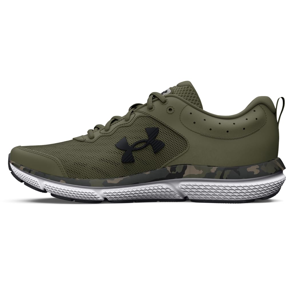 Under Armour Men's Charged Assert 10 Camo, (300) Marine OD Green/Marine OD Green/Black, 8, US