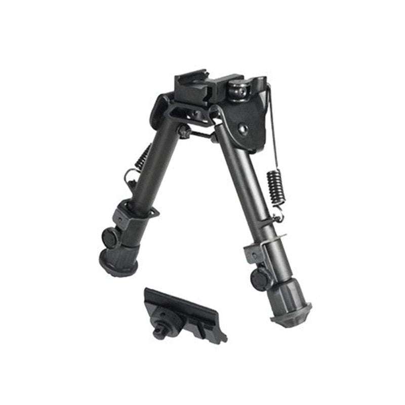 UTG Tactical OP Bipod, QD Lever Mount, Height 5.9"-7.3",Black