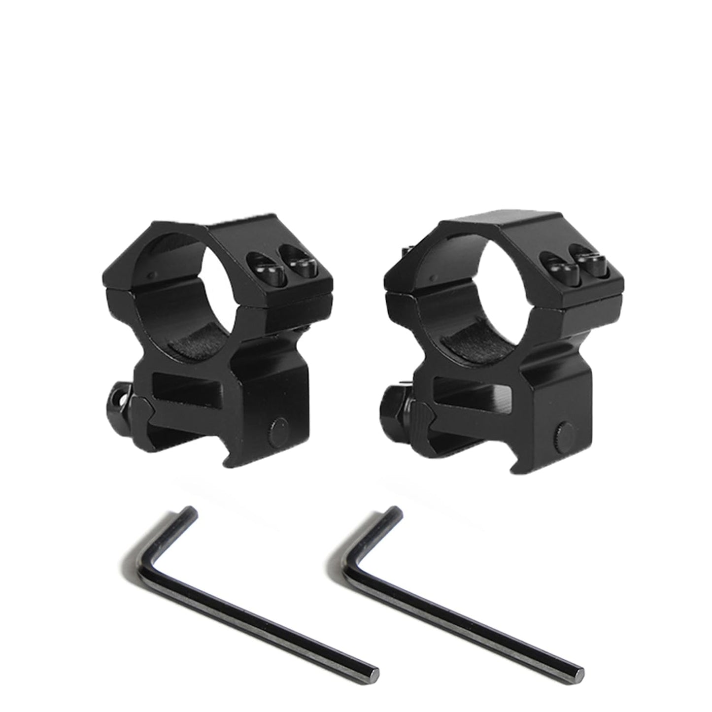 WINDFIRE Rifle Scope Rings, Medium Profile Scope Rail Mount Rings for 21mm Picatinny Rail, 1 inch/25.4 mm(2 Pack)