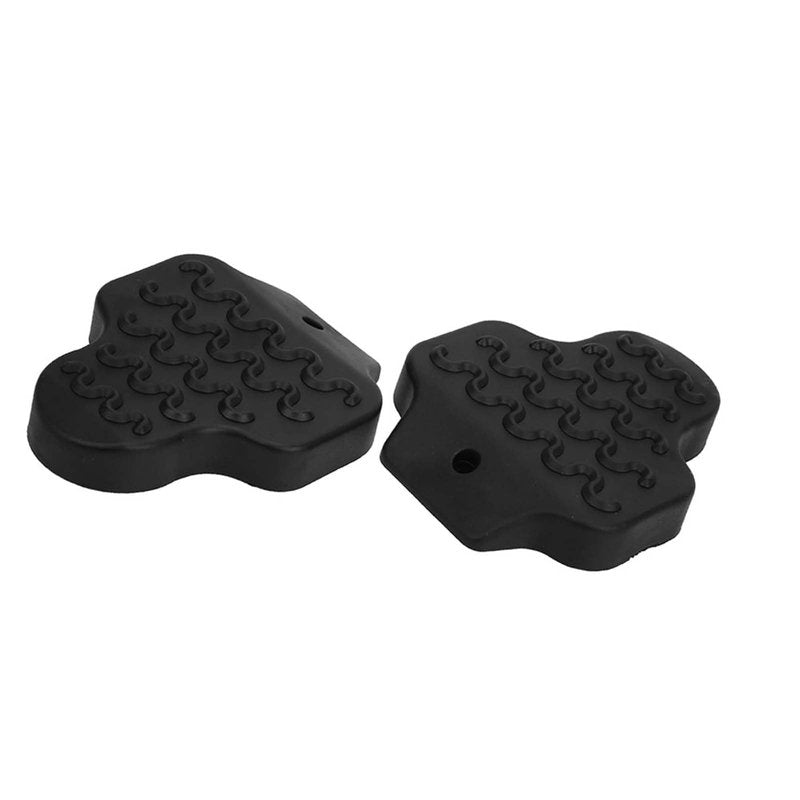 RASTKY Look KEO Bike Cleats Protector Cover, Comfortable Walking and Mud Prevention for Cyclists, Black Rubber