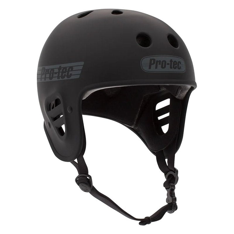 Pro-Tec Full Cut Certified Skateboard Helmet, Ideal for Skateboarding, Bicycling, BMX and Roller Skating, Medium– Black Matte
