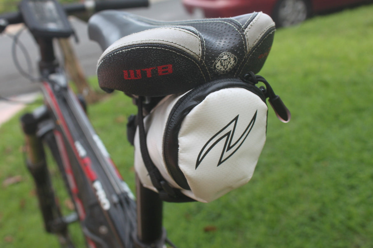 Waterproof Bike Saddle Bag for Mountain and Road Cycling - Durable PVC Storage Case