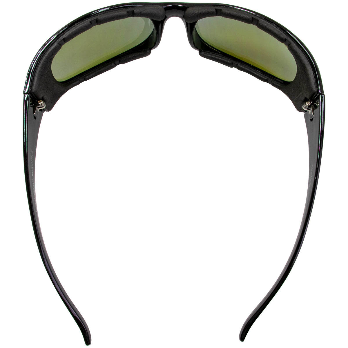 Women's Motorcycle Riding Glasses with Foam Padding and Smoke Lens