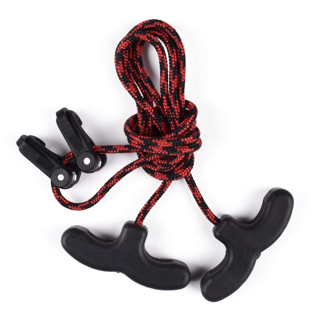 SHENG-RUI Crossbow Cocking Device Double Handle Crossbows Rope Cocker Aid Cocking String Tool