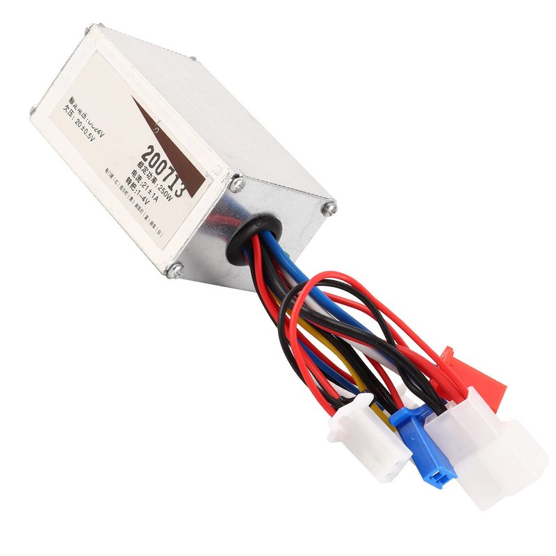Milltrip Electric Scooter Speed Controller Set 24V 250W Controller with Throttle Grip Lock