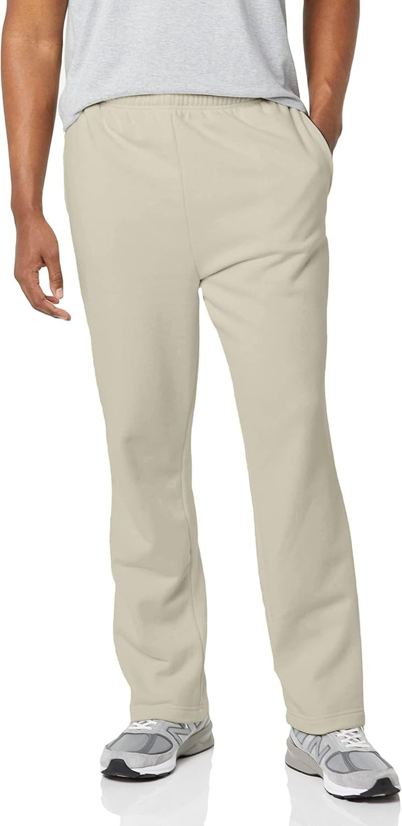 Men's Relaxed Straight Leg Fleece Sweatpants - Comfortable Fit | Big & Tall Sizes Available