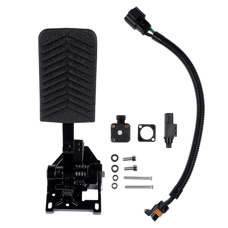 Lamerto 604692 Accelerator Pedal Box Assembly Replacement for EZGO RXV & 2Five Electric Golf Cart,Accelerator Pedal Assembly with Adapter Wiring Cable # 610315 671889 638180 613109 613143