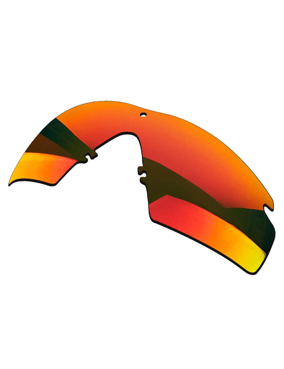 OOWLIT 4 Pieces Replacement Sunglass Lenses & Nose Pads Compatible with Oakley Si M Frame 2.0 OO9047-33mm Polarized