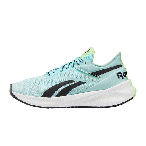 Reebok Women's Floatride Energy Symmetros Running Shoe - Color: Digital Glow/Chalk Blue/Neon Mint - Size: 6.5 - Width: Regular