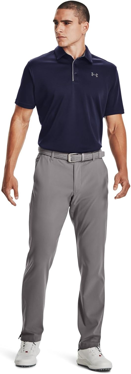 Men's Tech Golf Polo by Under Armour - Moisture-Wicking Fabric | Lightweight & Comfortable Fit