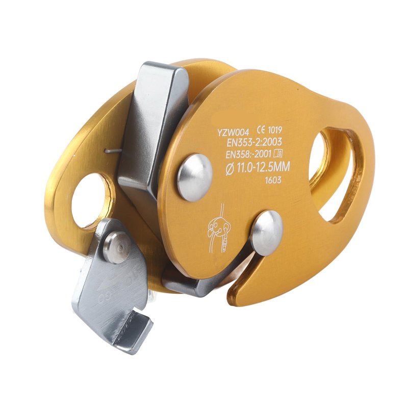 Leapiture Climbing Descender Climbing Rope Grab Descender Rappel Device Equipment for appelling Belaying Tree Climbing Aerial Silks Rigging