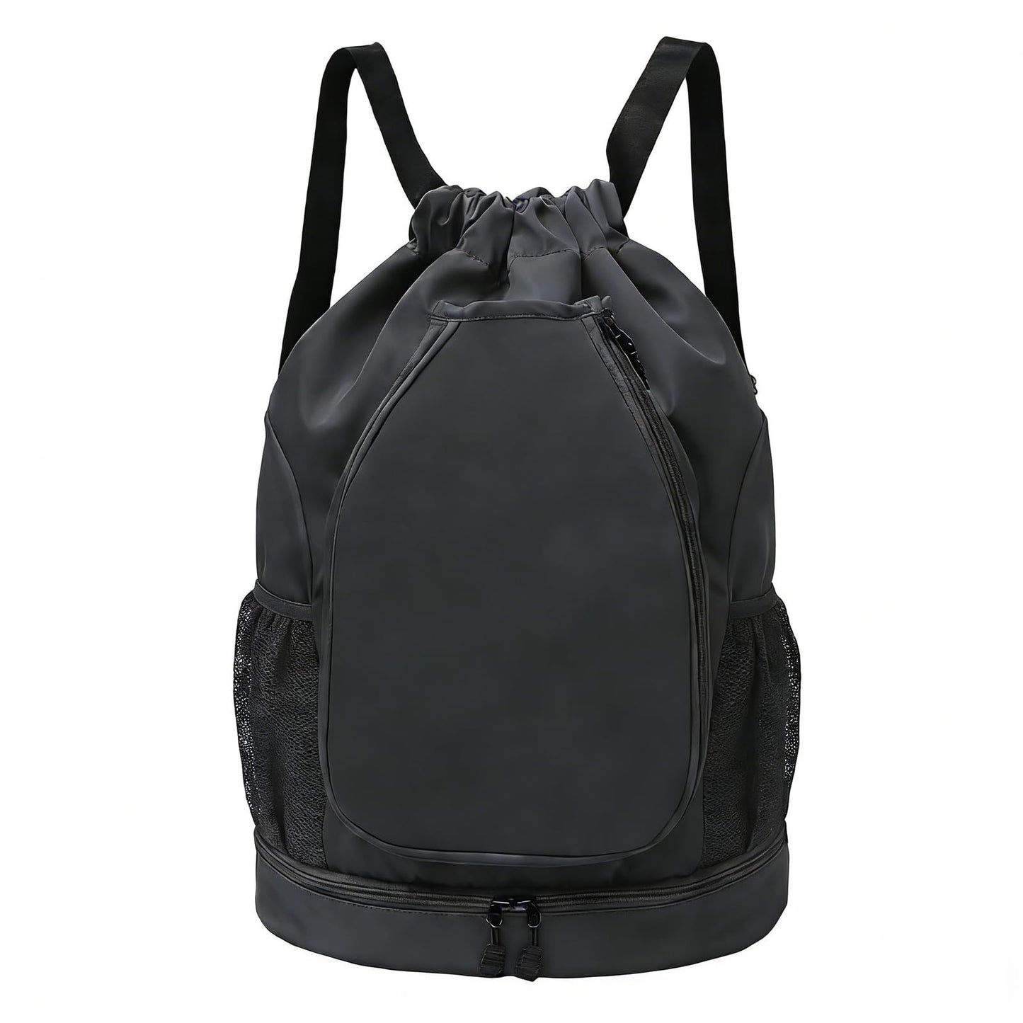 MOGARBRO Tennis Backpack for Women Men,Pickleball Badminton Basketball Soccer backpacks With Shoe Compartment,Water Resistant Women Gym Drawstring Backpack