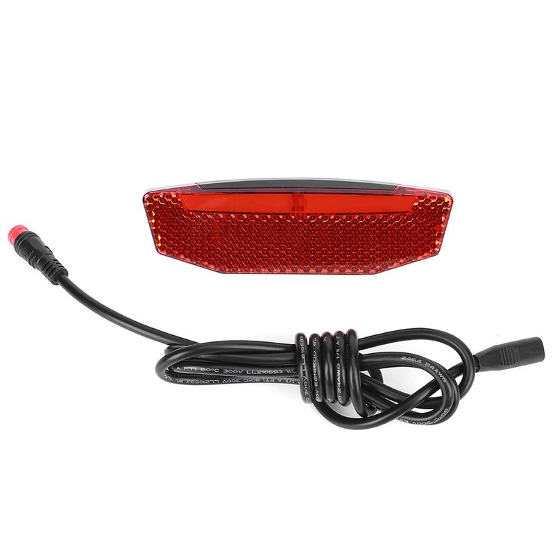 Bike Tail Light, LED Warning Light, 180 Degree Beam Angle, Durable, High Visibility, for Nighttime Cycling, City Commuting, Long-Distance Rides