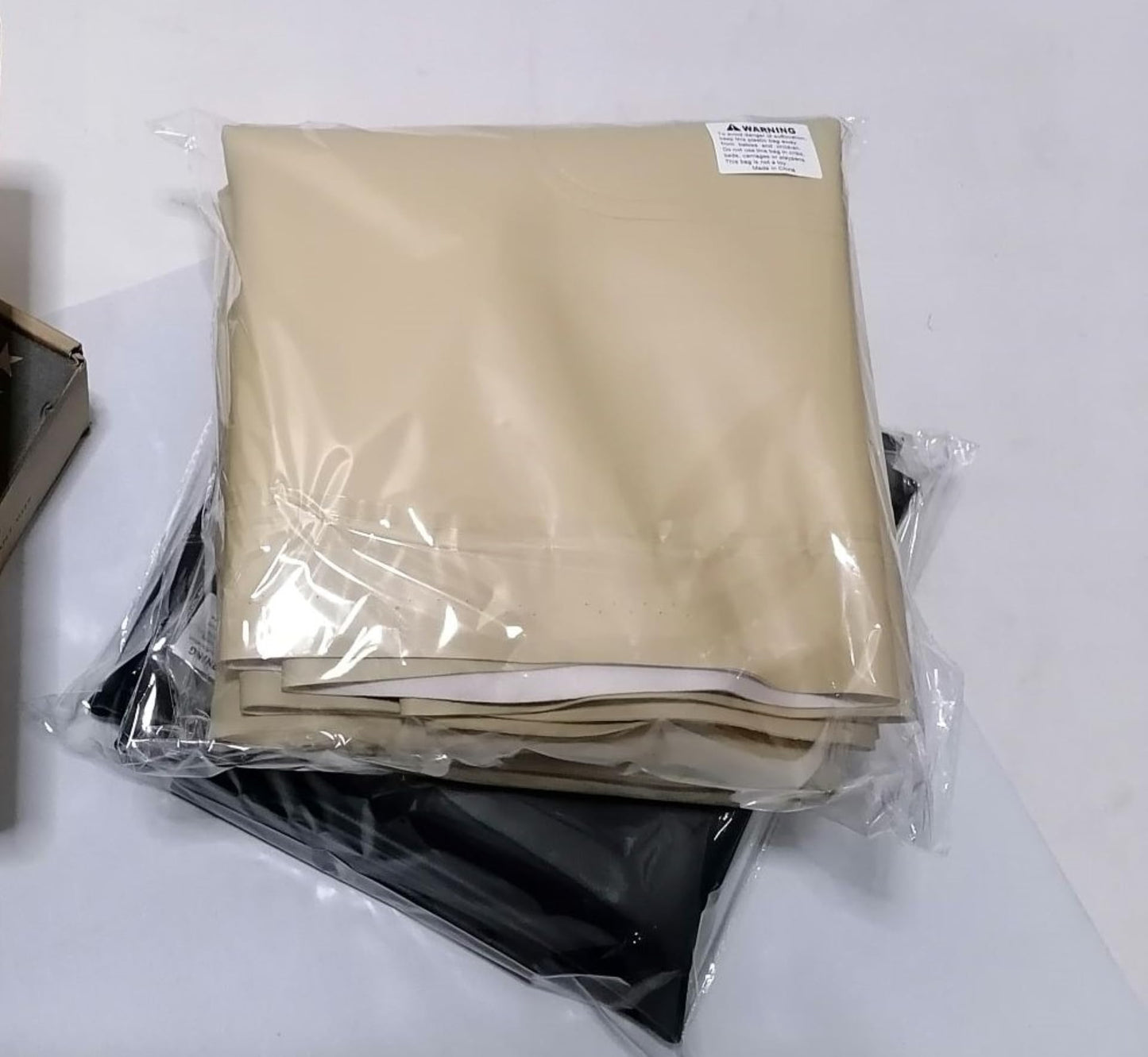 FDEERCOLO for EZGO Medalist TXT1994-2013 Golf Cart Front Seat Covers and Backrest Leather Replacement (Thermoformed/OEM Match) (Khaki)