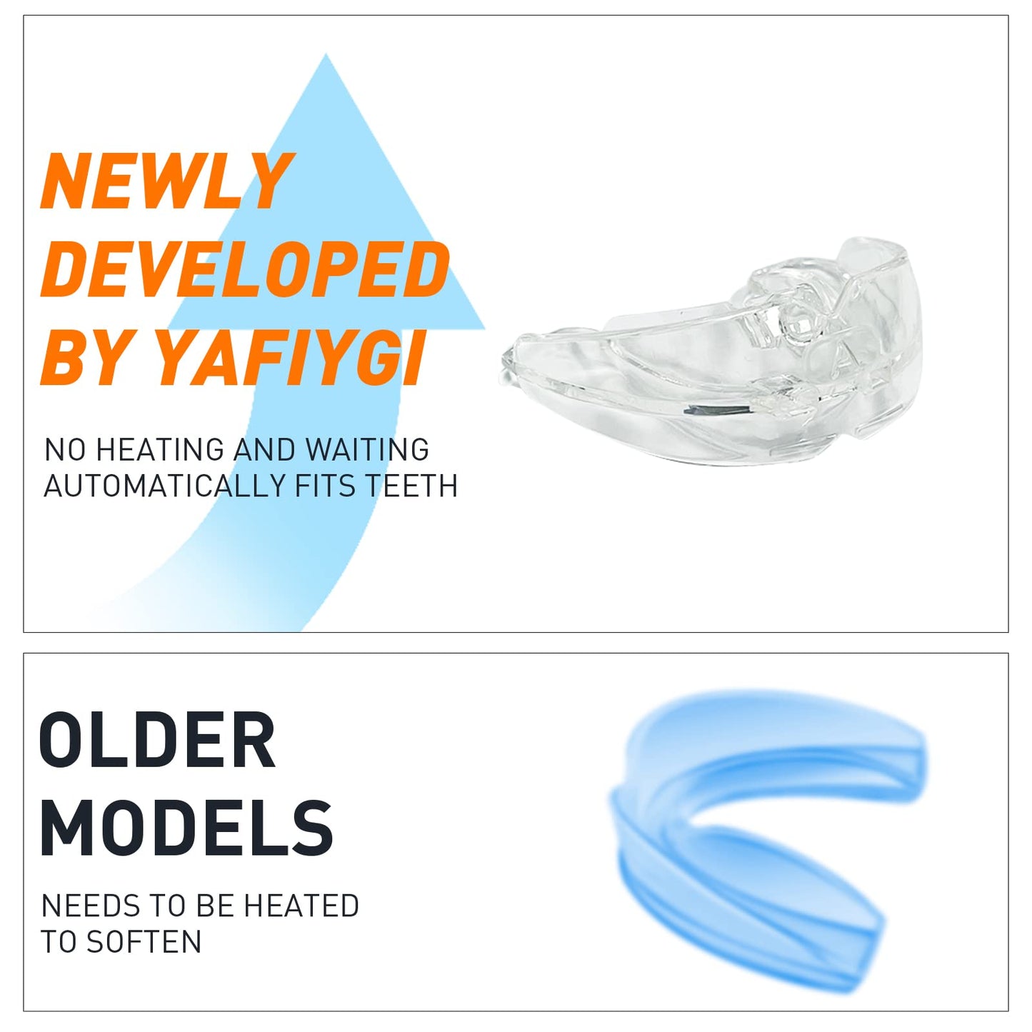 3 Pack Kids Youth Mouth Guard Football Sports Braces Mouthguards for Mouthpiece Boys Teeth for MMA Boxing Rugby Kickboxing Taekwondo Softball Lacrosse to Braces EVA Transparent