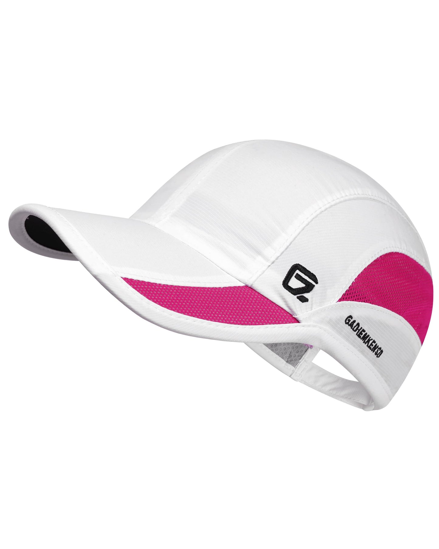 GADIEMKENSD Outdoor Running Hat Men's Cooling UPF50+ Womens Baseball Cap Sport Mesh Sun Hat Trucker Dad Caps Quick Dry Breathable Unstructured for Summer Camping Fishing Hiking White S/M 6 7/8-7 1/4