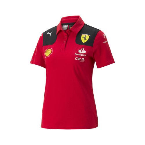 Scuderia Ferrari - Womens 2023 Team Polo - Red - Size: XL