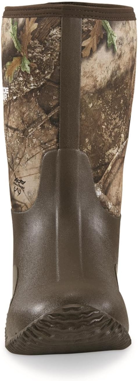 Men's Waterproof Camo Rubber Hunting Boots - Guide Gear Mid Camo Design