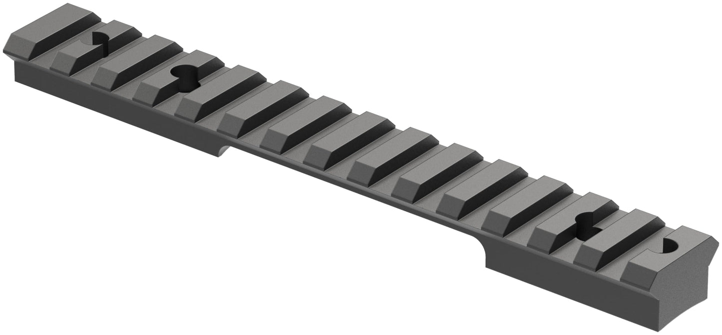 Leupold BackCountry Cross-Slot Rifle Scope Base for Remington 700 SA 20-MOA: Matte finish
