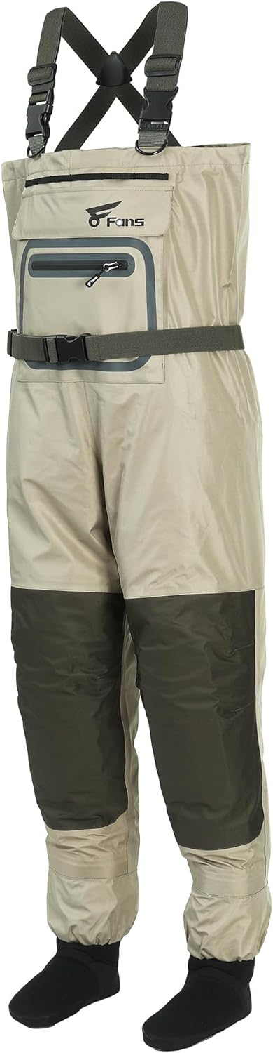 Fishing Chest Waders for Men & Women - Waterproof Breathable 3-Layer Neoprene | Lightweight Hunting Gear