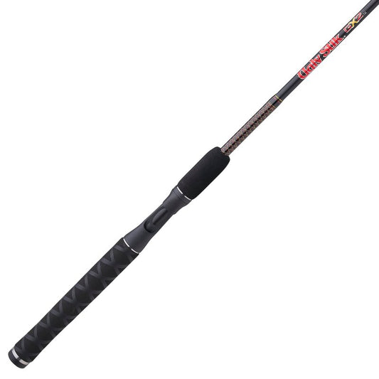 Ugly Stik 6' GX2 Casting Rod, 1 Piece Fishing Rod, 10-25 lb Line Rating, Medium Heavy Rod Power, 1/4-3/4 oz Lure Rating