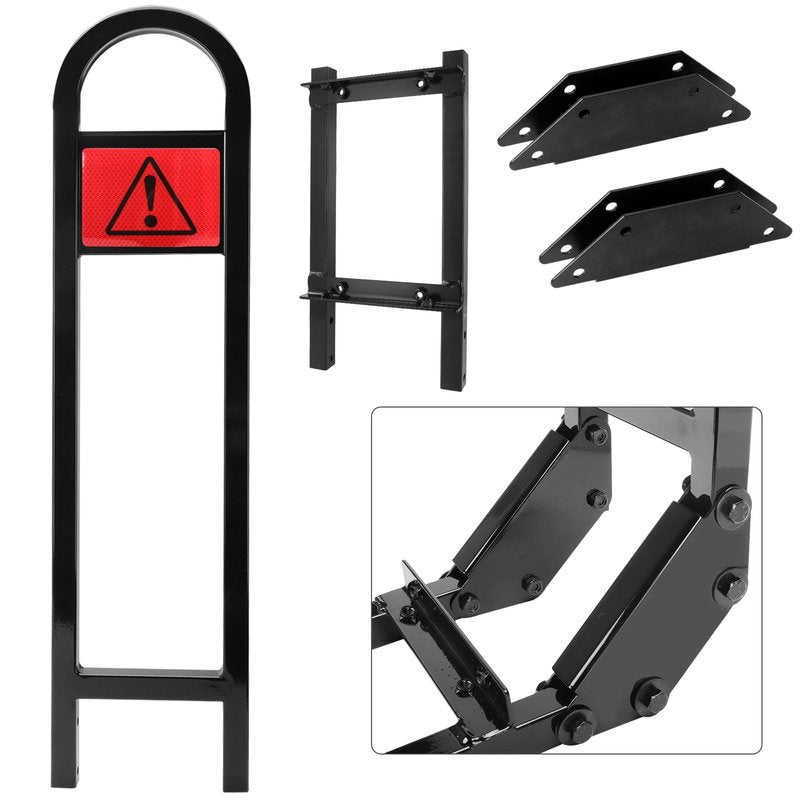 Roykaw Golf Cart No-Drilling Rear Seat Safety Grab Bar Compatible with EZGO, Club Car, Yamaha Gas & Electric Vehicles, Golf Handrail Bar for Rear Seat Passenger, Detachable & Easy to Install