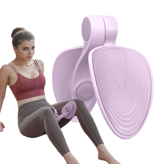 Thigh Master - Thigh Toner, Pelvic Floor Trainer, Kegel Trainer & Butt, Leg, Arm Toning Master Equipment for Home Gym Workout (Purple)