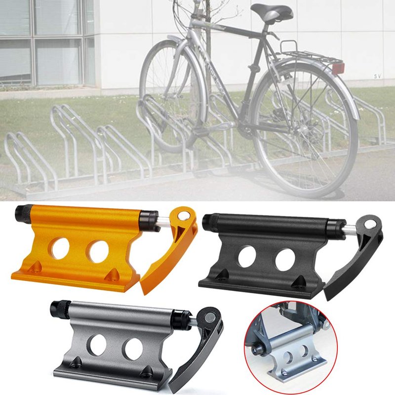 Bike Block Fork Mount, Quick Release Fork Mount Truck Bed Bicycle Carrier Portable, Aluminum Alloy Bicycle Front Fork Fixed Clip Luggage Rack for Truck/Trailer/Bikes