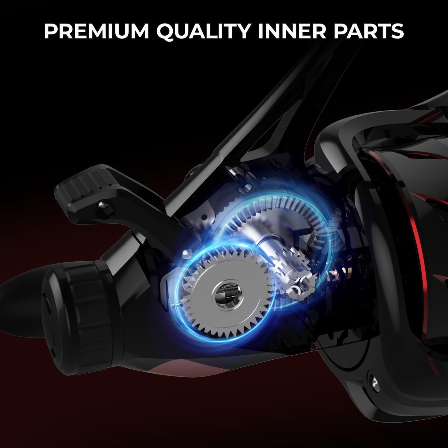 KastKing Sharky Baitfeeder III Spinning Fishing Reel,Size 4000