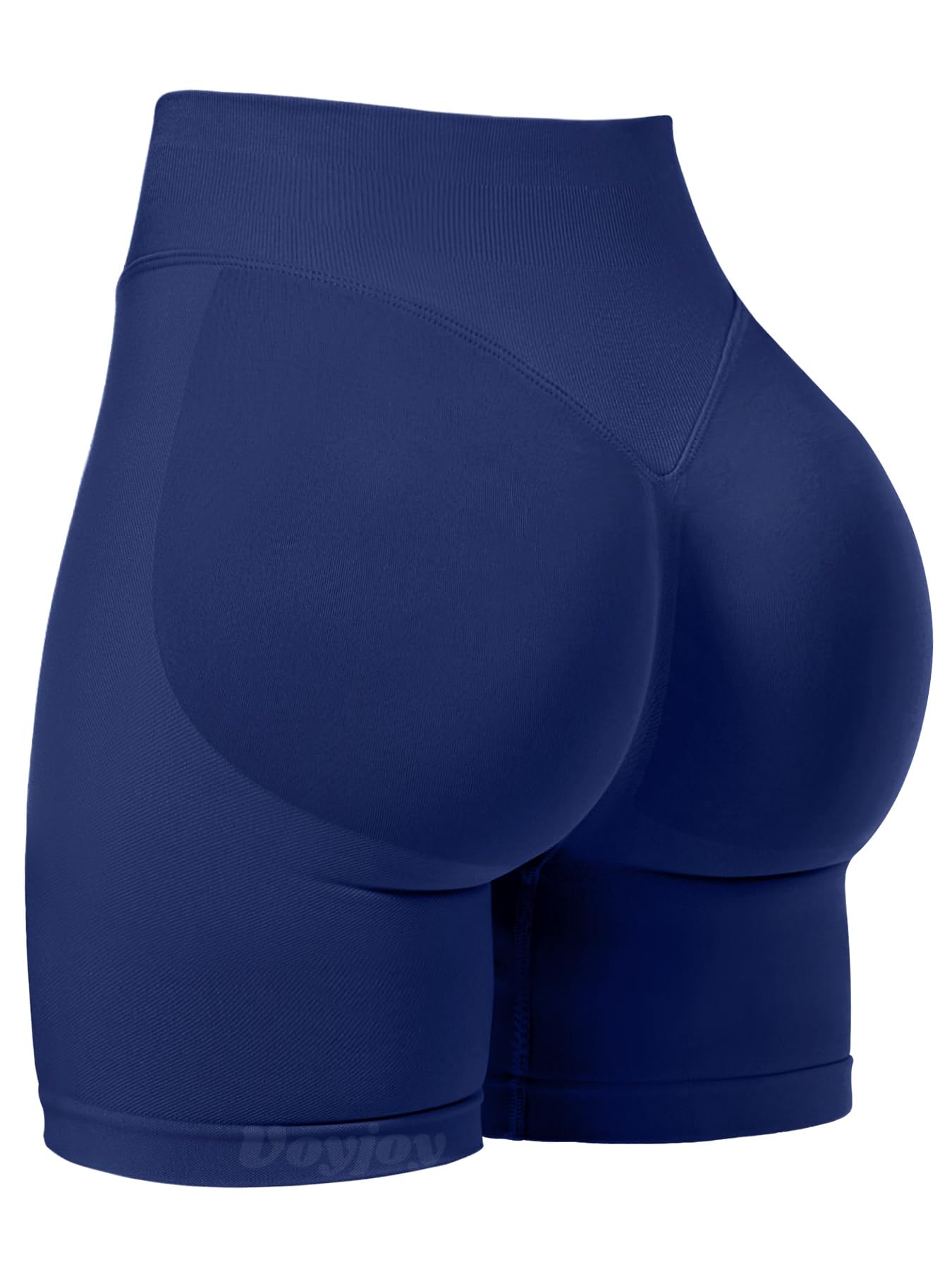 VOYJOY Women Workout Impact Shorts 2.5"/ 3.6"/ 4.5"/ 6" Scrunch Butt Lifting Gym Seamless Booty Biker Shorts