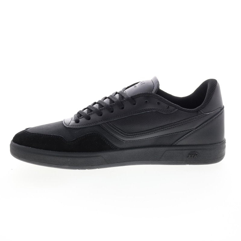 Lakai Terrace Mens Skate Shoes, Black/Black Suede, 7