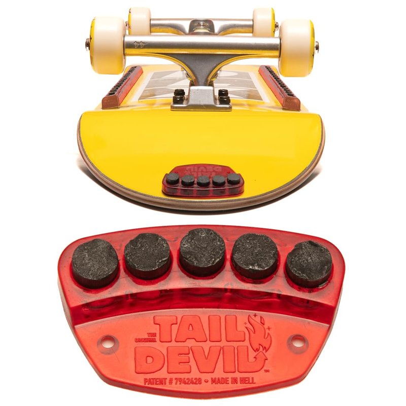Tail Devil Skateboard Spark Plate - Sparks for Your Skateboard | Ultimate Skateboarder's Accessory | A Tail Plate Attachment for Cool Sparking Effect (1 Pack)