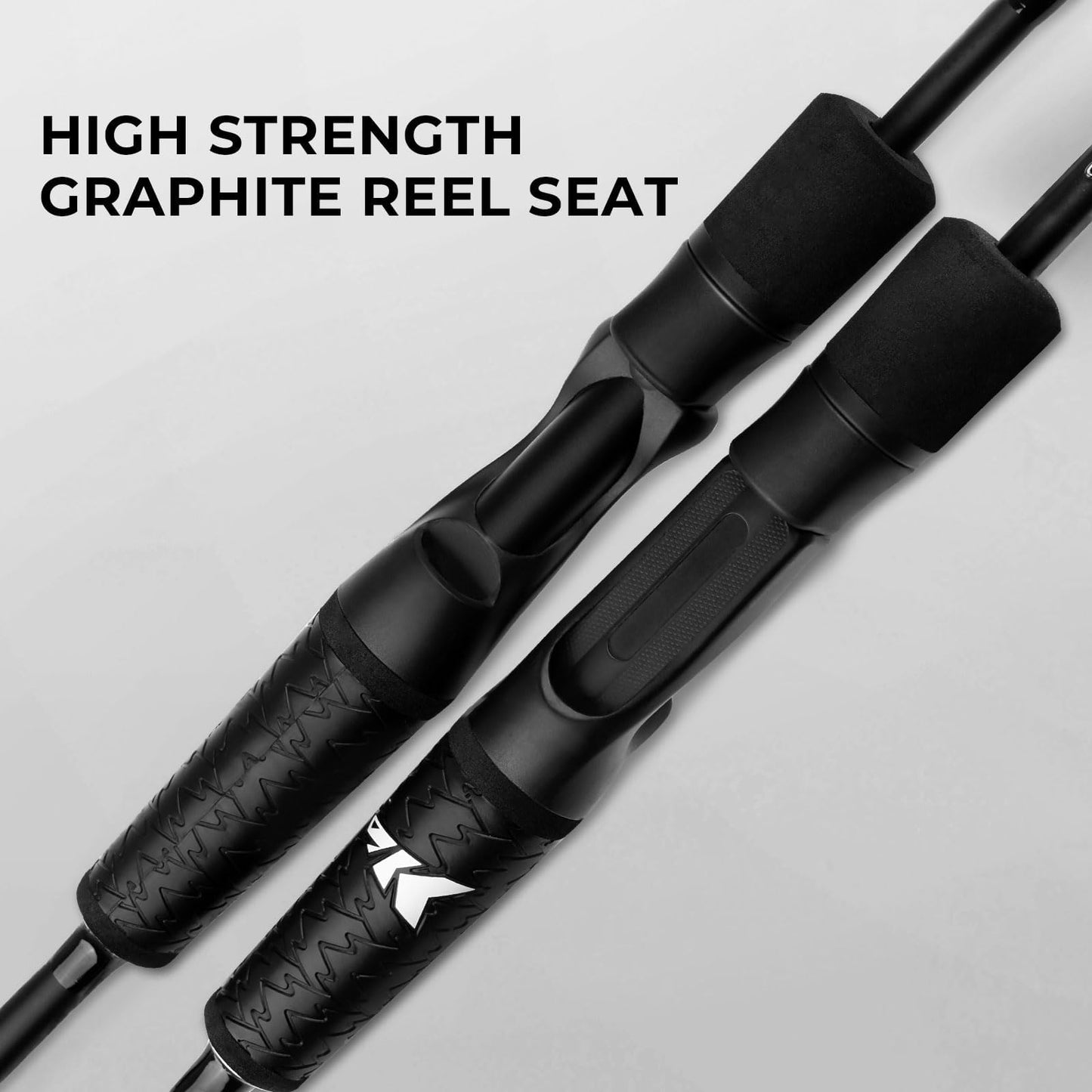 KastKing Crixus Fishing Rods, Spinning Rod 6ft 6in-Medium - Fast-2pcs
