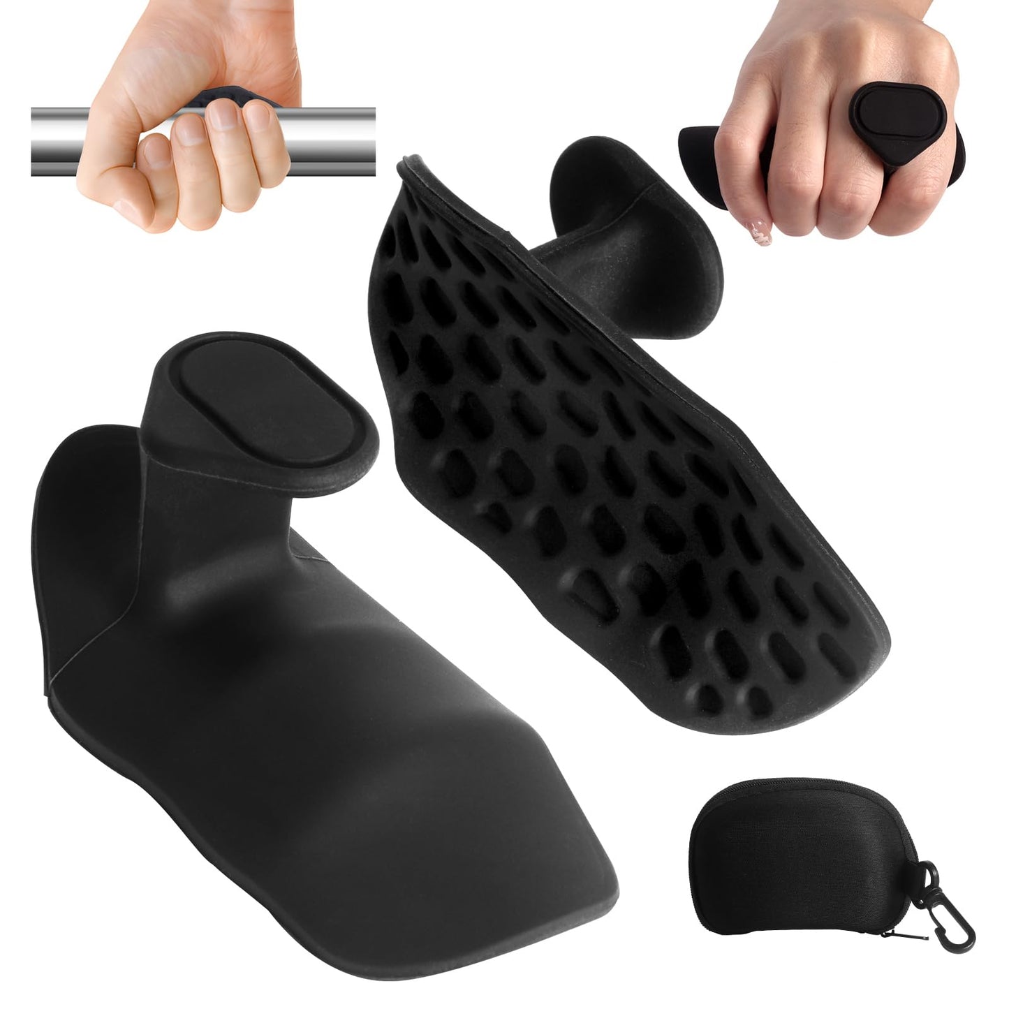 LinzdGem Workout Gloves for Women and Men, Non-Slip Workout Grips for Crossfit Training and Weight Lifting,Hand Grips for Strength Training