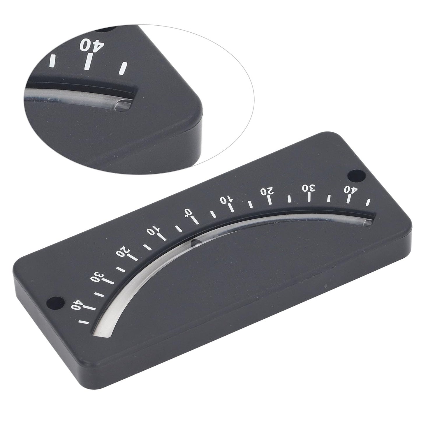 Aramox Tube Clinometer, Bike Inclinometer, Angle Inclinometer ‑40 to 40 Degree Inclinometer for Horizontal Micro Angle Measuring, Handlebar Slope Meter for