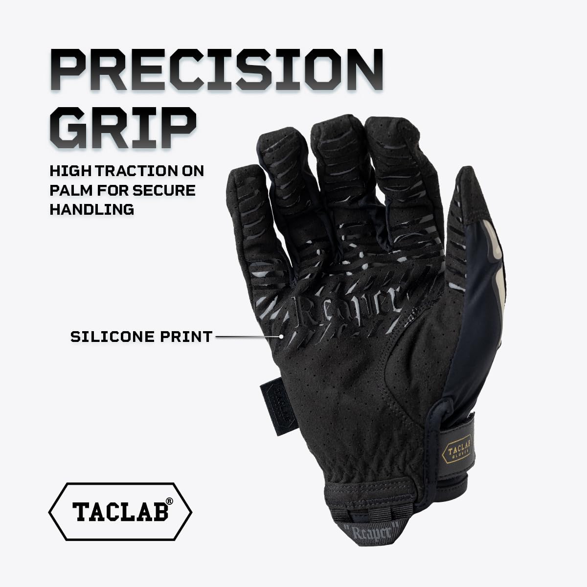 TACLAB Reaper Skeleton Gloves - Thin and Lightweight for Summer, Airsoft, Paintball, Cycling, Motorcycle, Multipurpose (Dark, L)