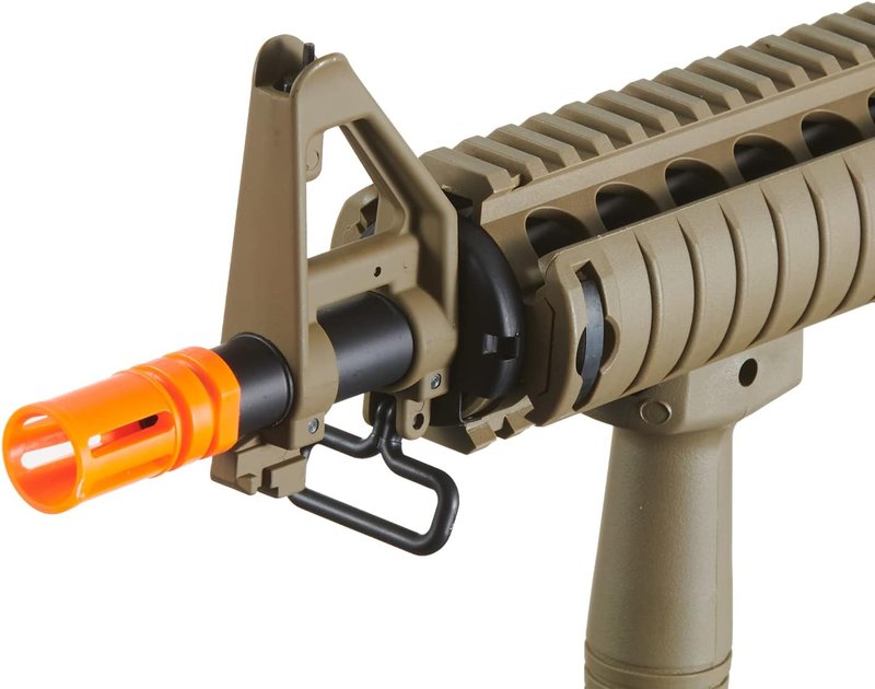 Lancer Tactical Gen 2 MK18 MOD 0 Airsoft Gun - AEG CQB Rifle with Battery, Charger & 1000 Rounds 6mm Pellets