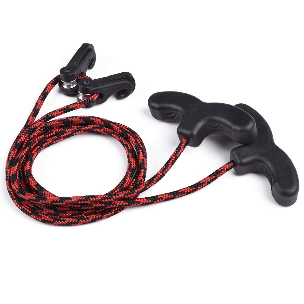 SHENG-RUI Crossbow Cocking Device Double Handle Crossbows Rope Cocker Aid Cocking String Tool