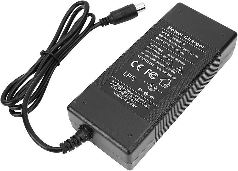 42V 2A Adapter Charger for YADEA KS5 KS5 Pro KS1 KS3 Scooters with 36V Li-ion Battery