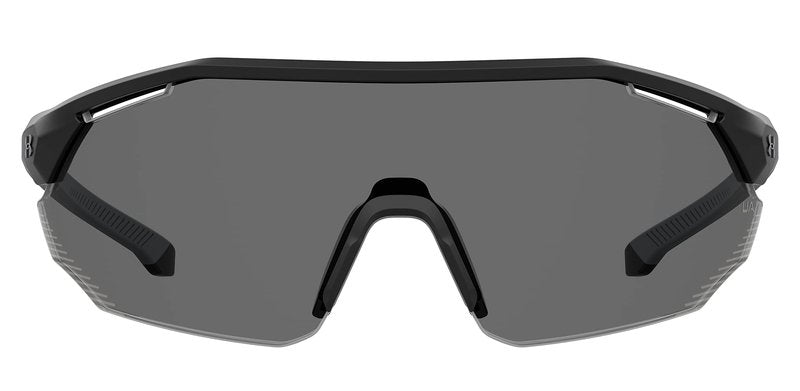 Under Armour 0011S UA Force 2 Wrap Sunglasses, Matte Black Frame w/ Gray Lenses