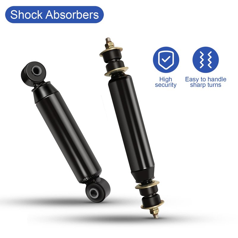 Gaoerfu-CP Club Car DS Shocks Front and Rear Shock Absorbers for Club Car DS G&E 1988-up,Precedent G&E 2004-up,for 88-08 Electric and 97-08 Gas Model, OEM # 1014235, 1014236 （4pcs）