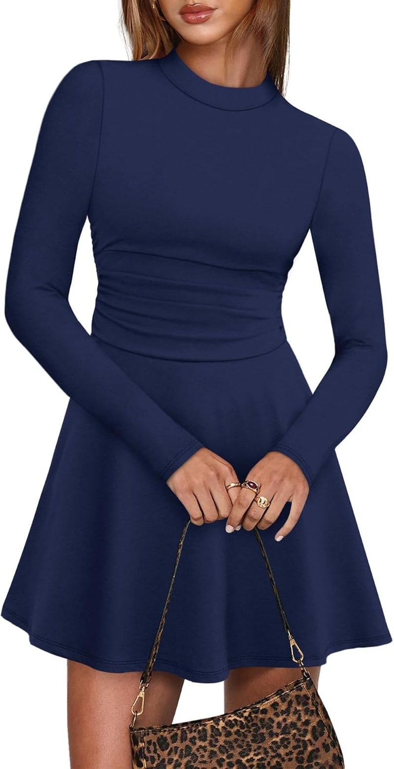 Long Sleeve Mini Dress for Fall | Formal Party & Club Wear Outfits