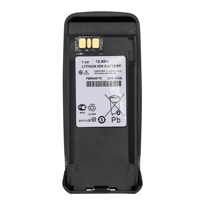 DDONG PLUS NNTN4077 Battery NNTN4103 7.4v 2800mAh [Upgraded] for Motorola XBR Series XPR6350 XPR6380 XPR6500 XPR6550 XPR6580 XPR8300 XTR8300 XPR4380 XPR6100 XPR6300 Battery with Belt Clip