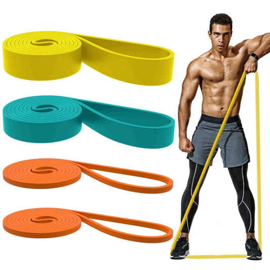 Resistance Bands Set, Pull Up Bands - Workout Bands, Eexercise Bands, Long Resistance Bands Set for Working Out, Fitness, Training, Physical Therapy for Men Women - Multicolor