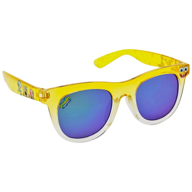 ARKAID Official Spongebob Squarepants Sunglasses for Kids | Classic Yellow Tinted Shades | UV 400 | One Size Fits Most Kids