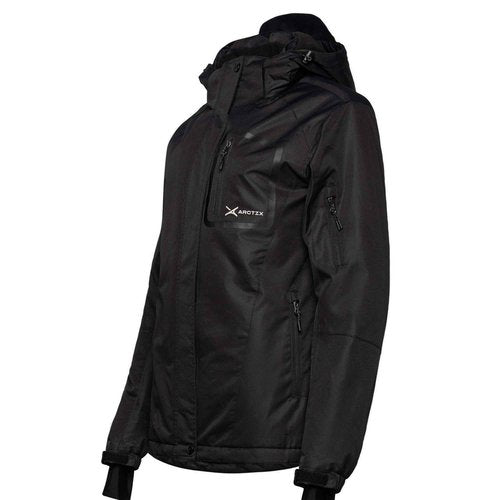 Arctix Women's Standard Insulated Quilted Lining Waterproof Taped Peak Performance Ski Snowboard Jacket, Black, X-Small