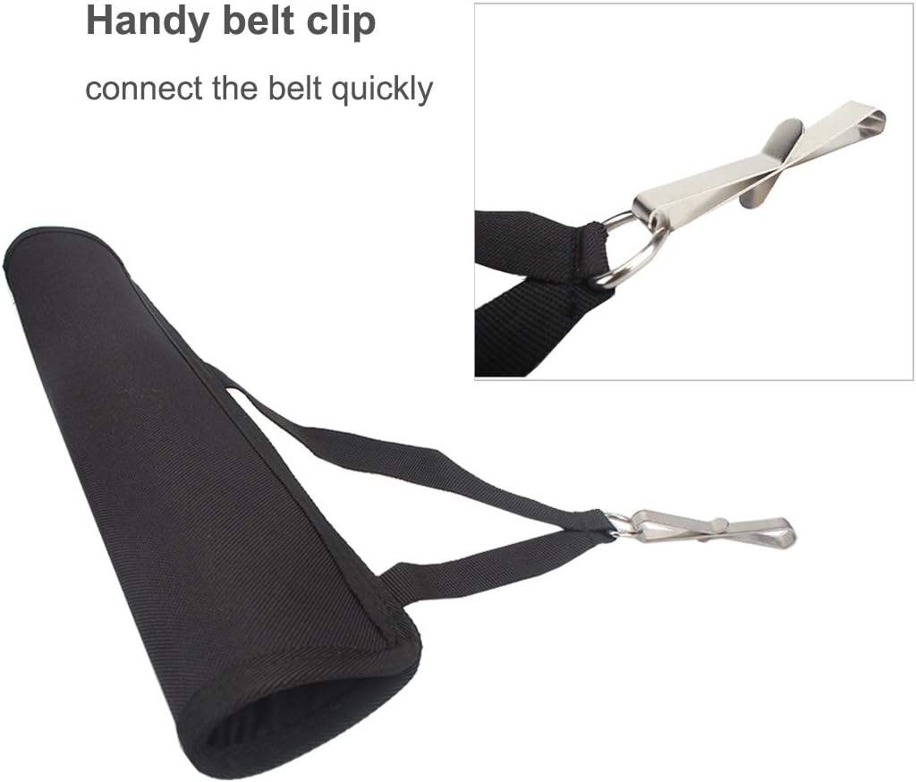 Archery Crossbow Bolts Quiver - Durable Waist Carry Bag for 18" 20" 22" Arrows
