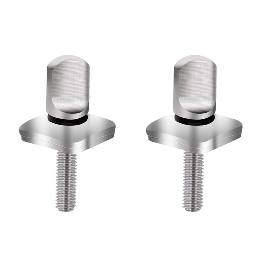 Sikawai Fin Screw 316 Stainless Steel No Tool Fit for Long-Board and S-UP Surfing Accessories - 2 Pack